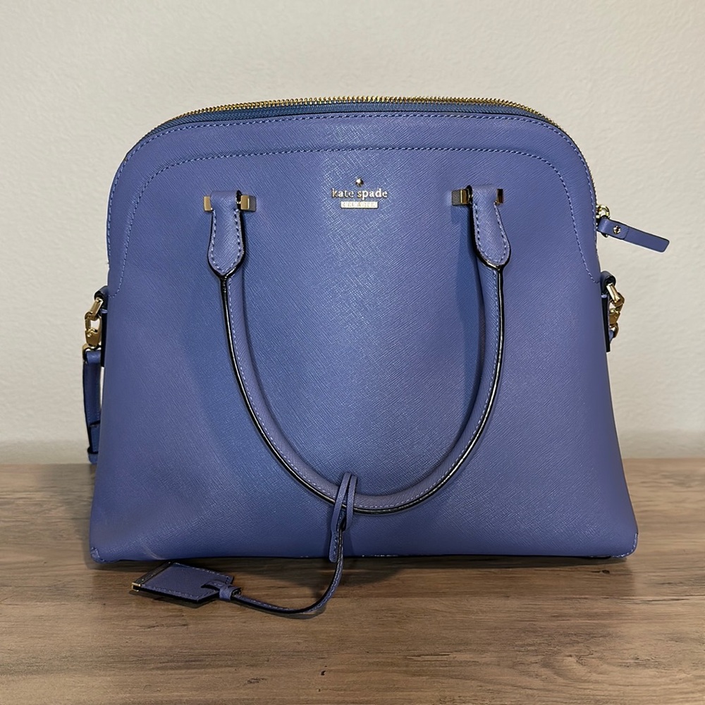 Kate Spade Cameron Street Margot Satchel | Oyster Blue/Periwinkle